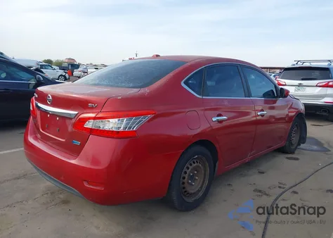 2014 Nissan Sentra Sv from USA, damaged, VIN 3N1AB7AP6EY320605